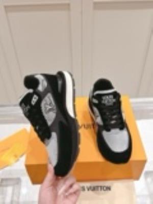 wholesale quality men's louis vuitton run way sneakers model no. 808